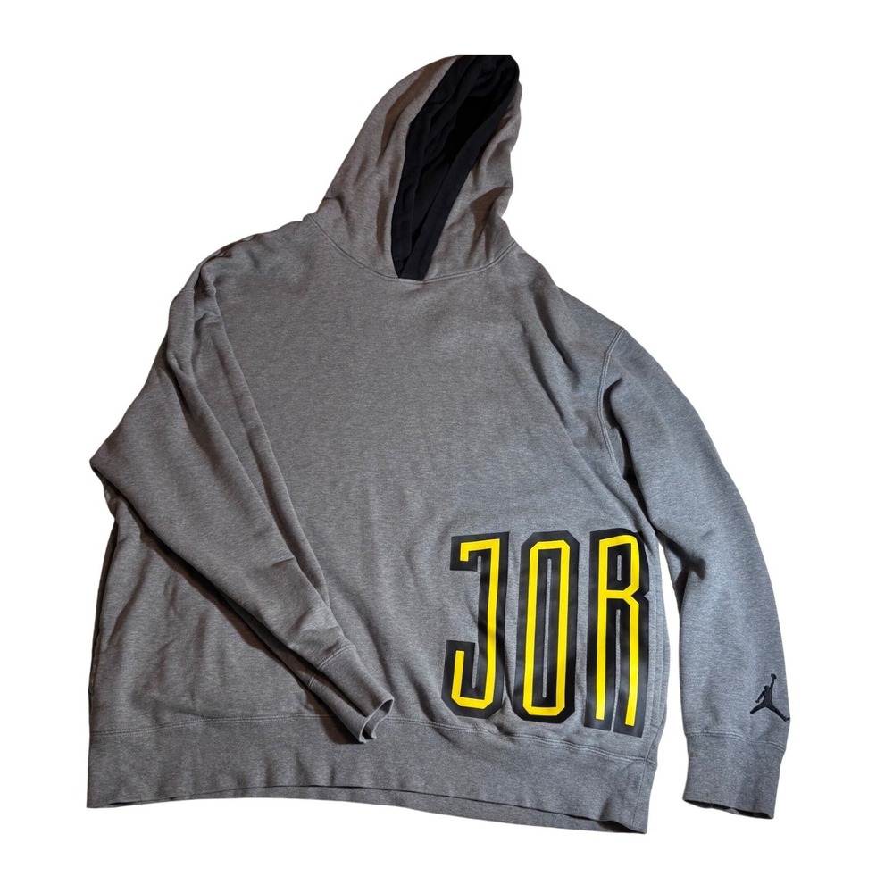 Nike Air Jordan Sport DNA Pullover Hoodie Men's‎ |Carbon Heather | XXL